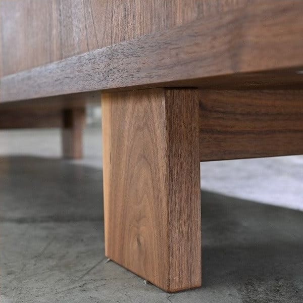Vintage Sideboard Takayama Wood Works von Eiri Iwakura für Kashiwa mit Schachbrettmuster