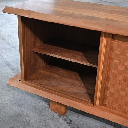 Vintage Sideboard Takayama Wood Works von Eiri Iwakura für Kashiwa mit Schachbrettmuster
