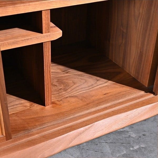 Vintage Sideboard Takayama Wood Works von Eiri Iwakura für Kashiwa mit Schachbrettmuster