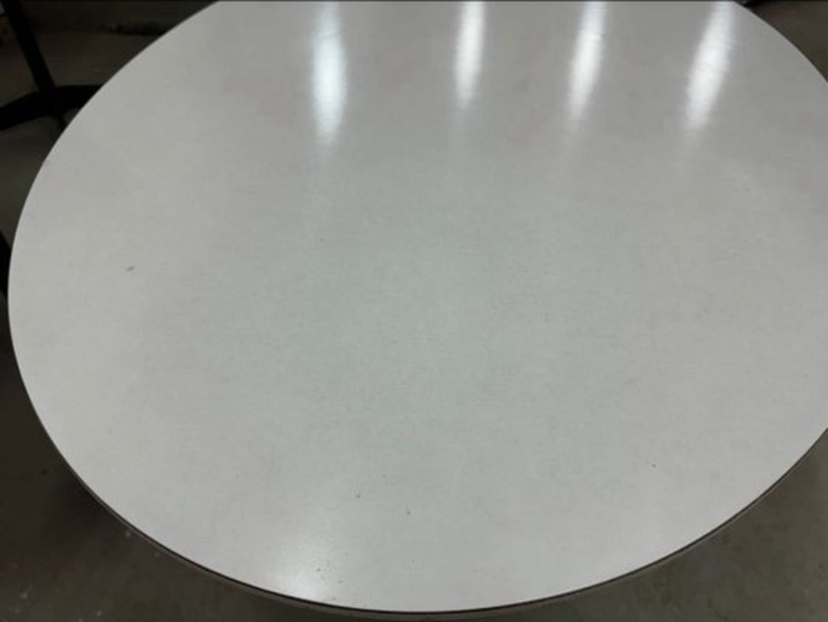 Vintage Couchtisch Tulip von Eero Saarinen für Knoll International, Weiß