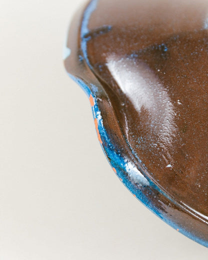 Vintage fruit bowl ceramic Spanish design 60s 70s