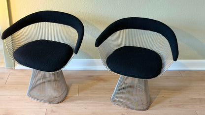 Set von 2 Armlehnstühle "Wire Chair" von Warren Platner für Knoll