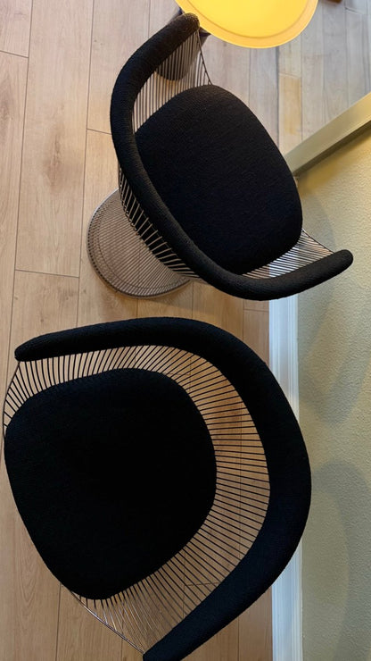 Set von 2 Armlehnstühle "Wire Chair" von Warren Platner für Knoll