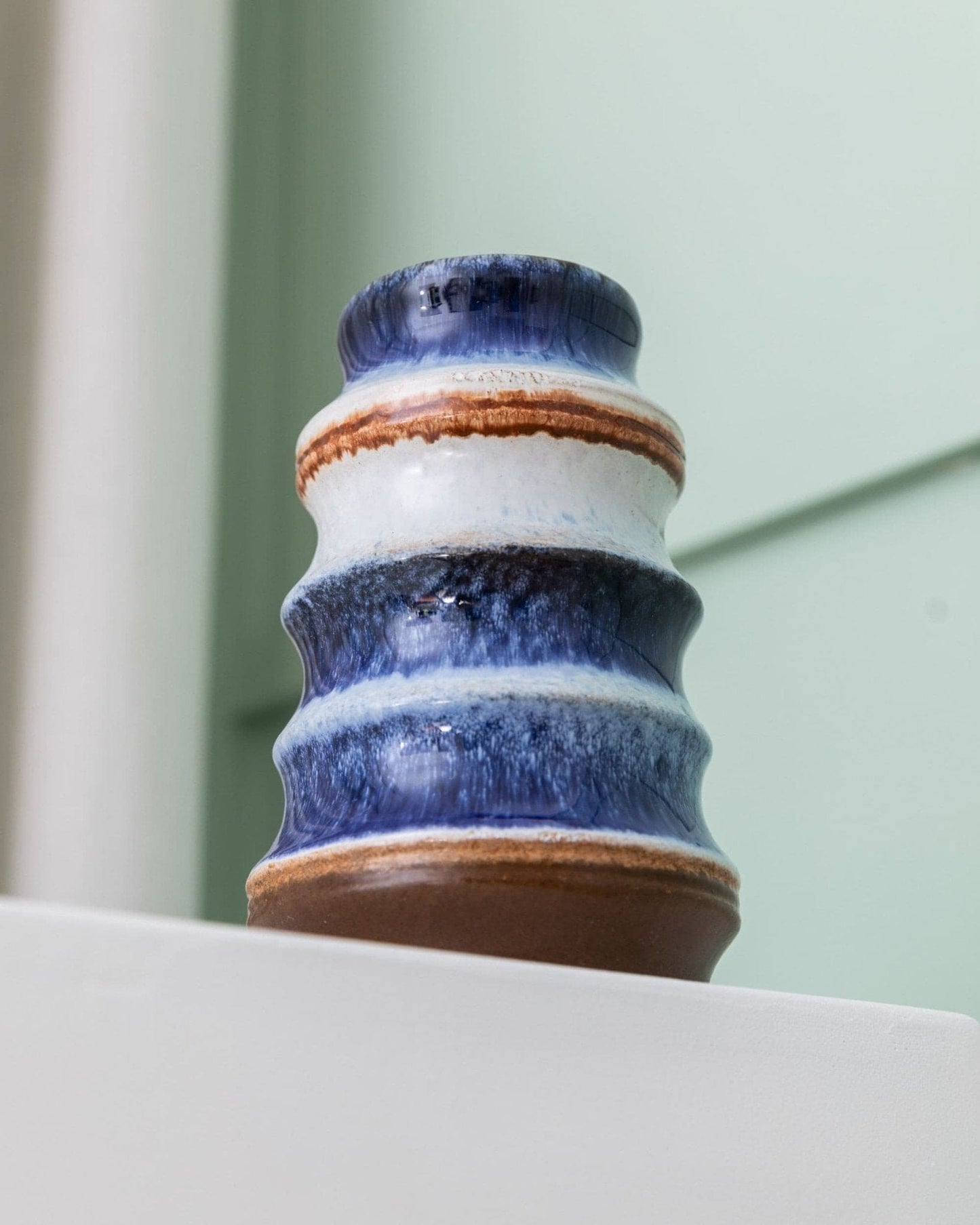 Vintage vase Strehla ceramic mid century design 1960s