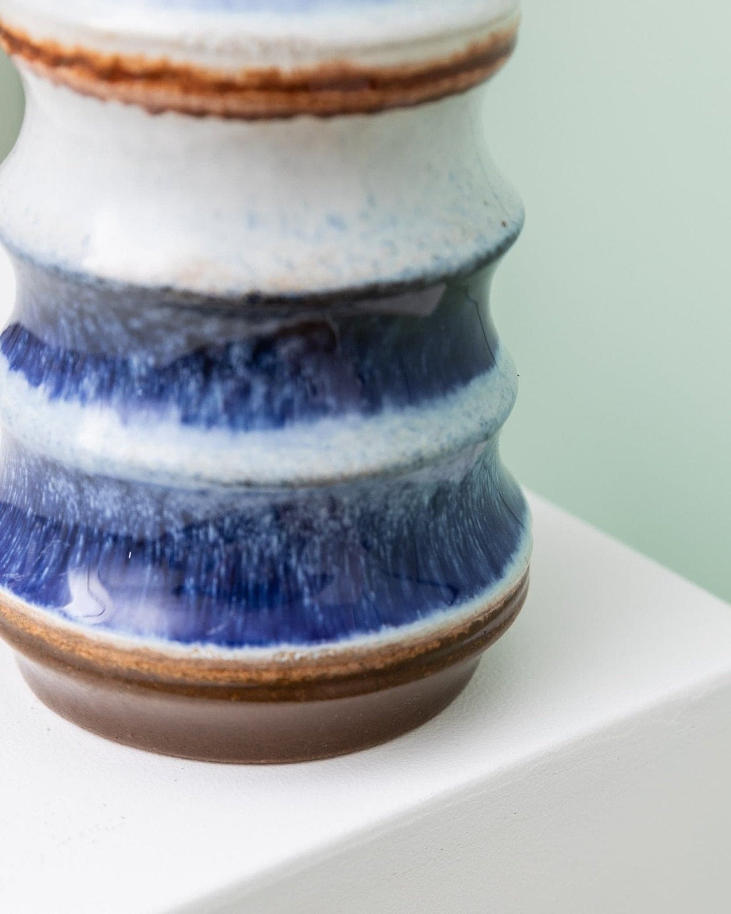 Vintage vase Strehla ceramic mid century design 1960s