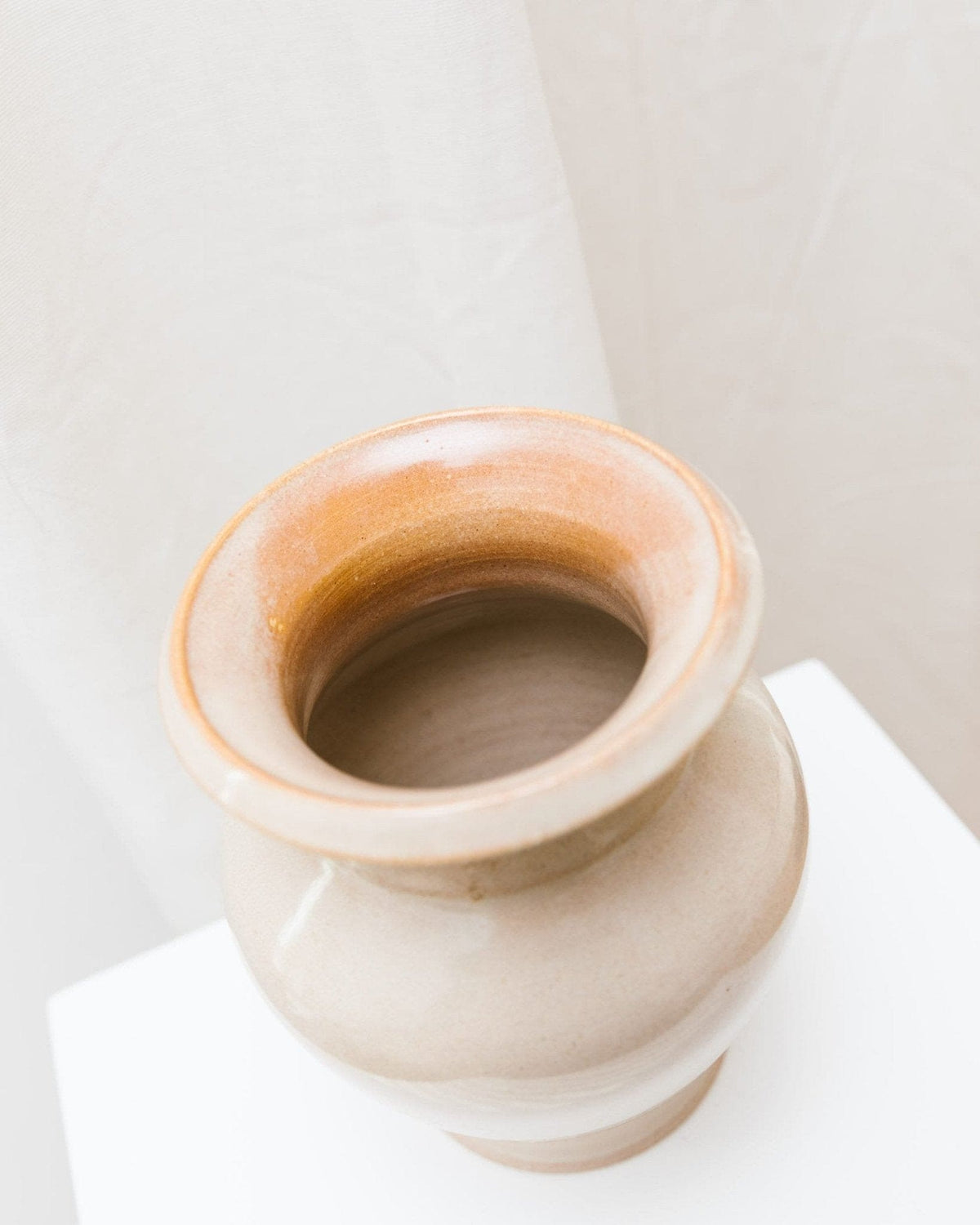 Vase vintage en céramique de Matthias Jäkel Naunhof années 80