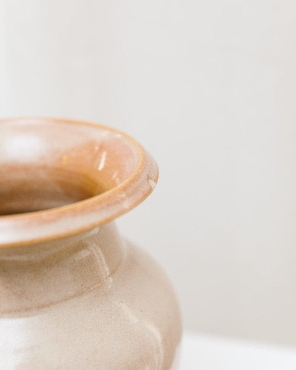 Vase vintage en céramique de Matthias Jäkel Naunhof années 80