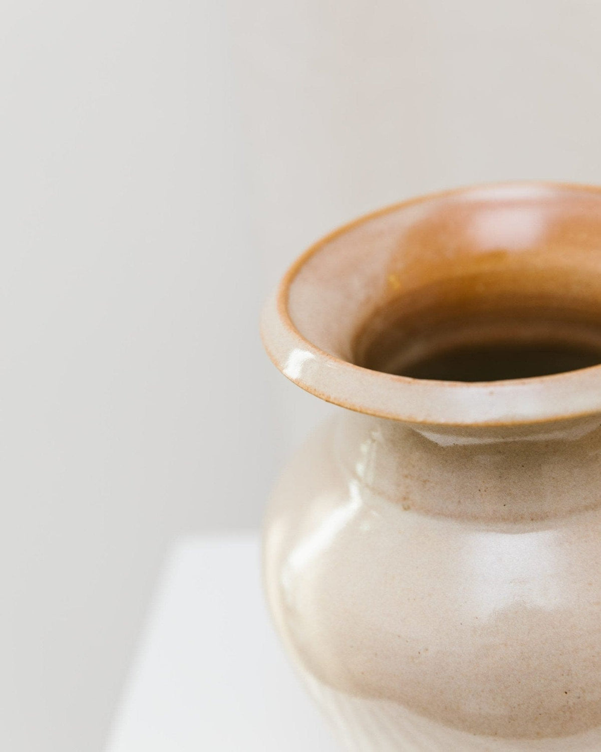Vase vintage en céramique de Matthias Jäkel Naunhof années 80