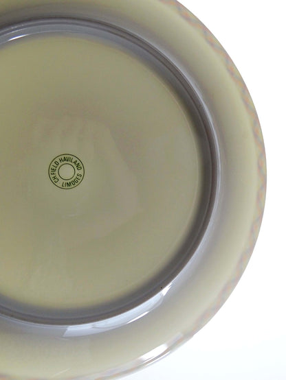 Set von 6 Vintage Teller Porzellan Limoges von CH. Field Haviland