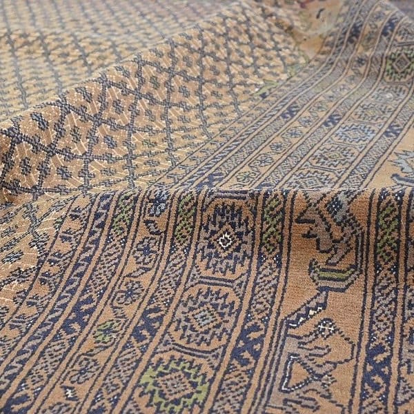 Vintage Teppich Bokhara von Handgeknüpft aus Pakistan