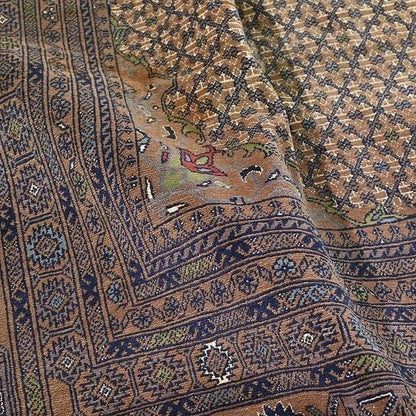 Vintage Teppich Bokhara von Handgeknüpft aus Pakistan