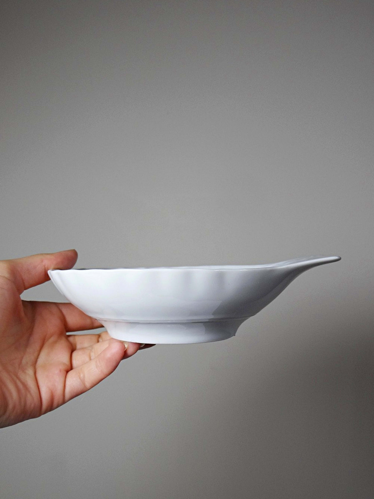 Vintage Schale Muschelform von Philippe Deshoulières, Limoges