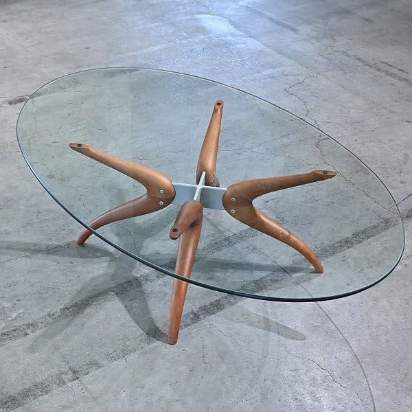 Vintage Couchtisch Denuo von Porada