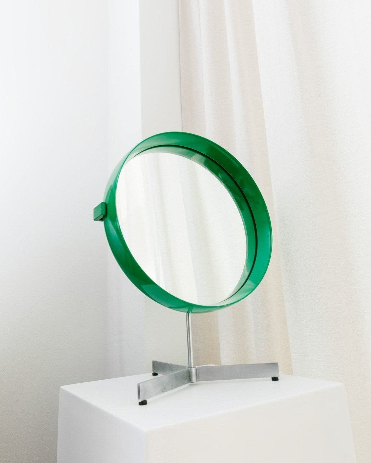 Vintage mirror by Uno Kristansson for Luxury in Vittsjö Sweden 70s