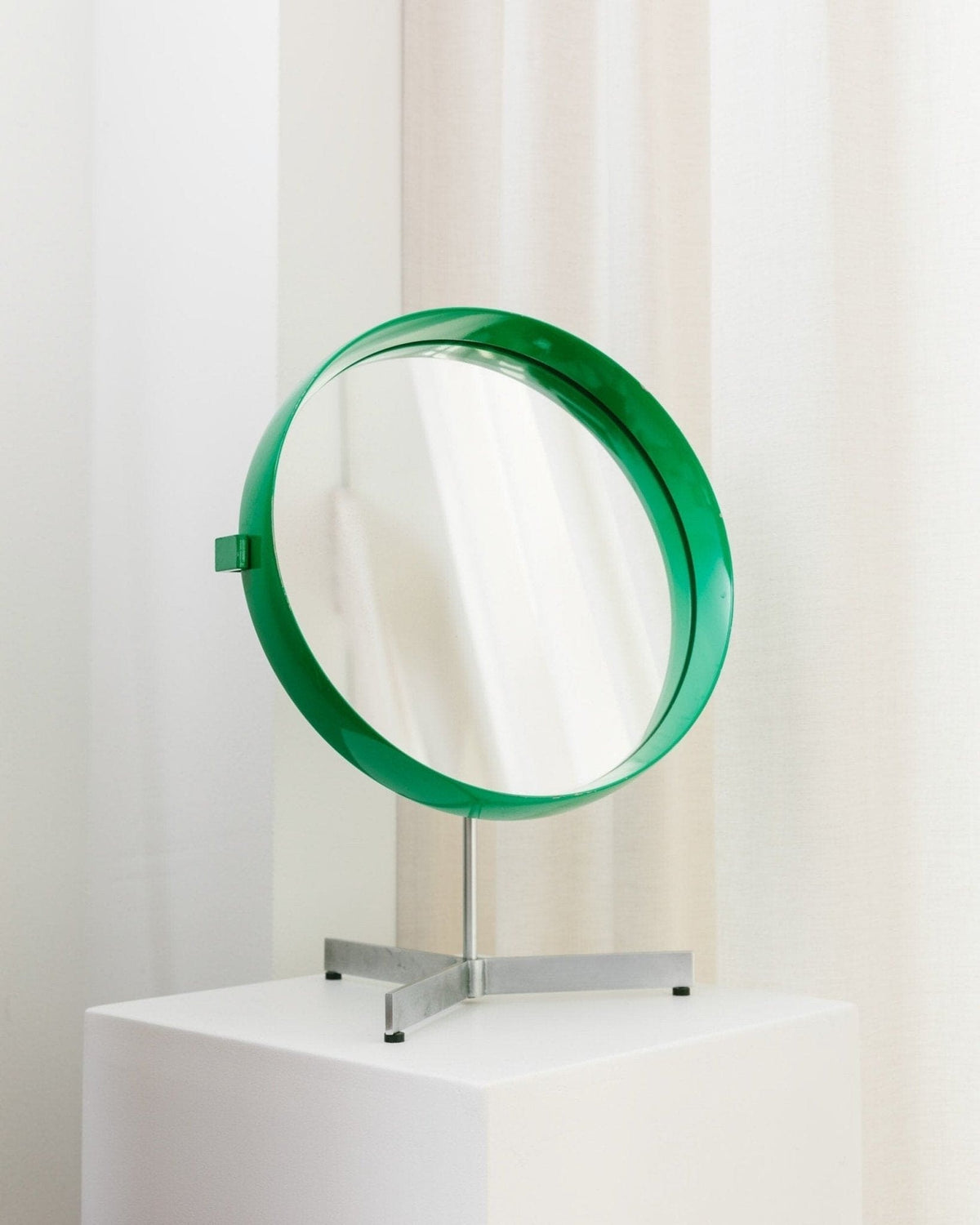 Vintage mirror by Uno Kristansson for Luxury in Vittsjö Sweden 70s