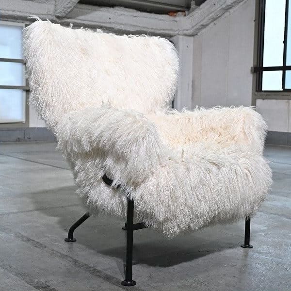 Vintage Lounge Chair TRE PEZZI WOOL von Franco Albini und Franca Helg für Cassina, limitiert