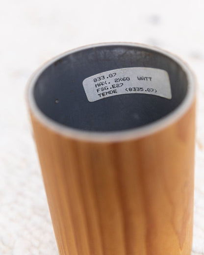 Plafonnier vintage en soie par Temde, design Mid-Century des années 1960