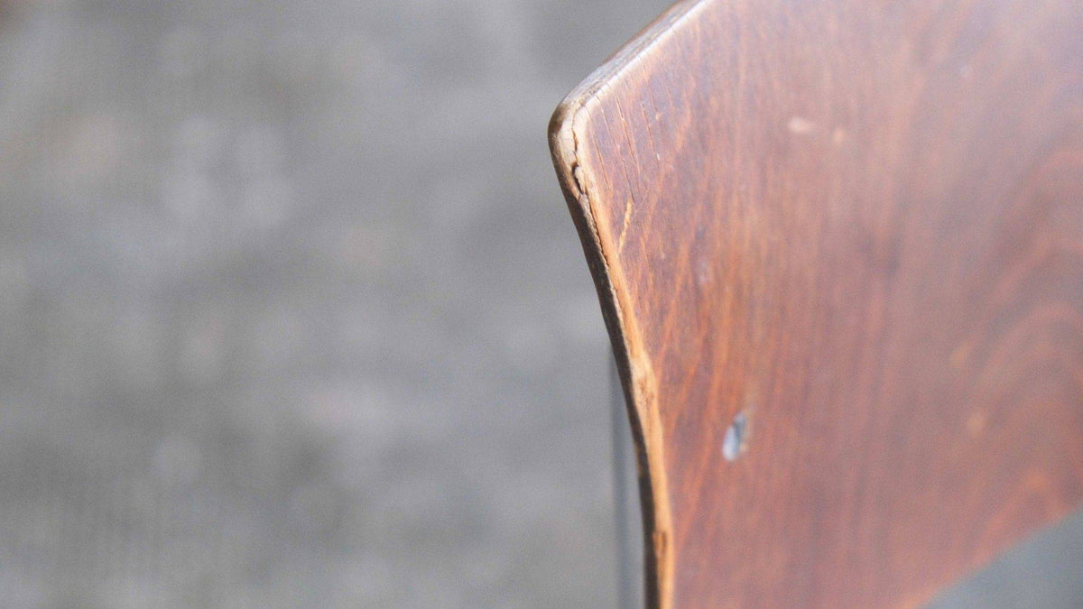 Vintage cantilever chair by Mart Stam for Thonet, dark brown