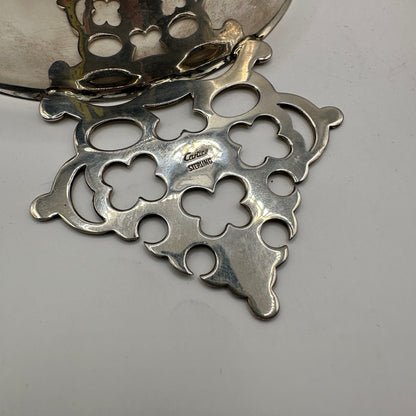 Vintage Set von 3 Cartier Schale, Untersetzer und Elefanten-Löffelzange von Cartier