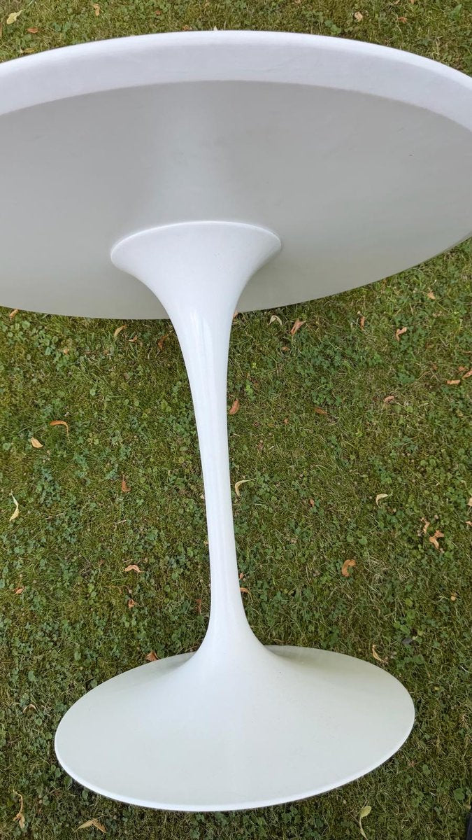 Vintage Tulip Esstisch von Eero Saarinen für Knoll International, Arabescato Marmor