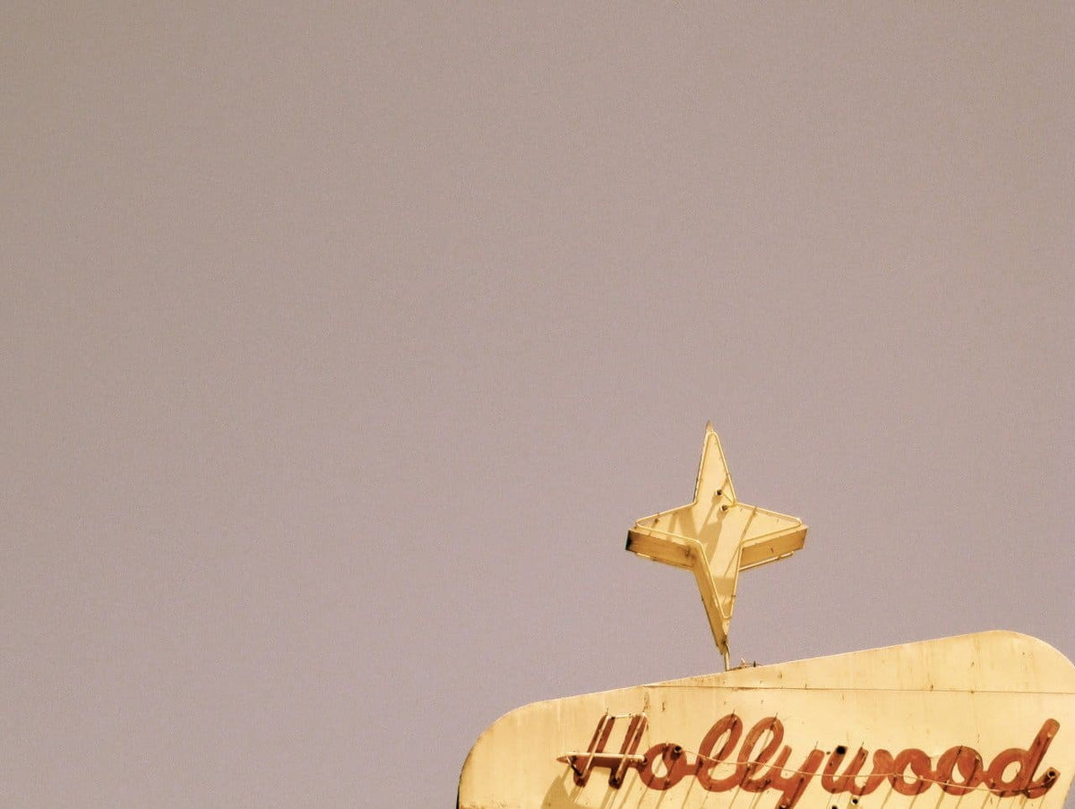 Vintage Druck von Océane BURET für Hollywood, Los Angeles
