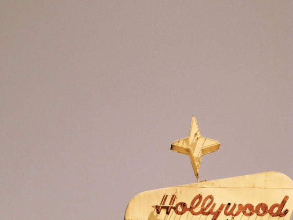 Vintage Druck von Océane BURET für Hollywood, Los Angeles
