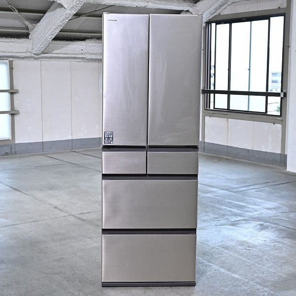 Vintage Kühlschrank R-HWC54T(N) von Hitachi 540L 6-Türer