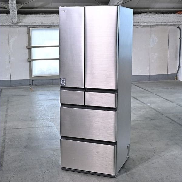 Vintage Kühlschrank R-HWC54T(N) von Hitachi 540L 6-Türer