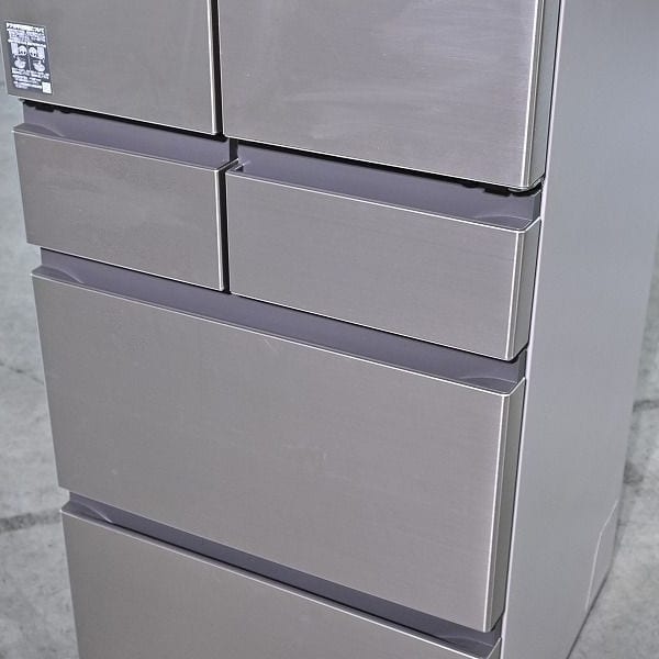 Vintage Kühlschrank R-HWC54T(N) von Hitachi 540L 6-Türer