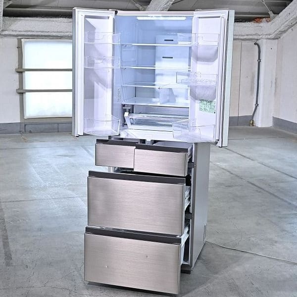 Vintage Kühlschrank R-HWC54T(N) von Hitachi 540L 6-Türer