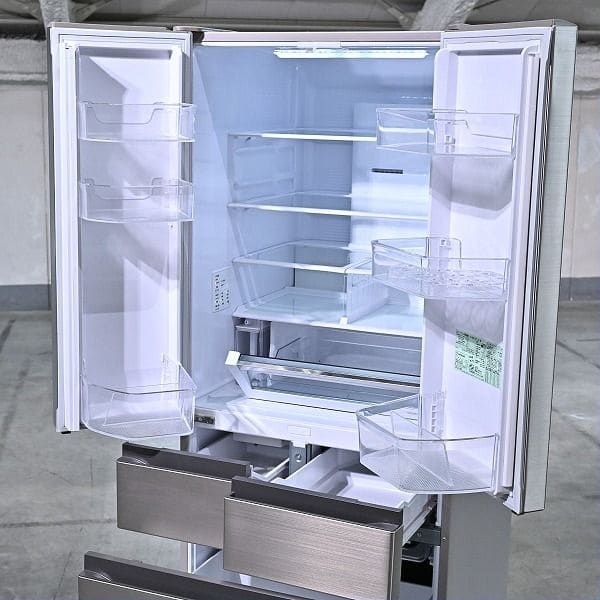 Vintage Kühlschrank R-HWC54T(N) von Hitachi 540L 6-Türer