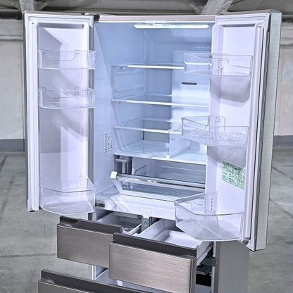 Vintage Kühlschrank R-HWC54T(N) von Hitachi 540L 6-Türer