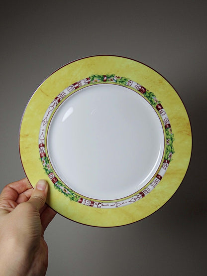 Set von 6 Vintage Dessertteller "Terre de Sienne" von Jean-Louis Coquet