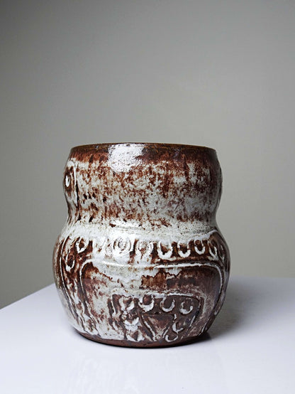 Vintage Vase "Chouette" von Alain Granet, Vallauris