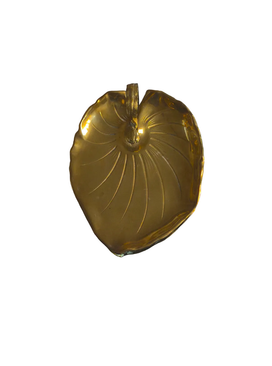 Vintage Schale Leaf