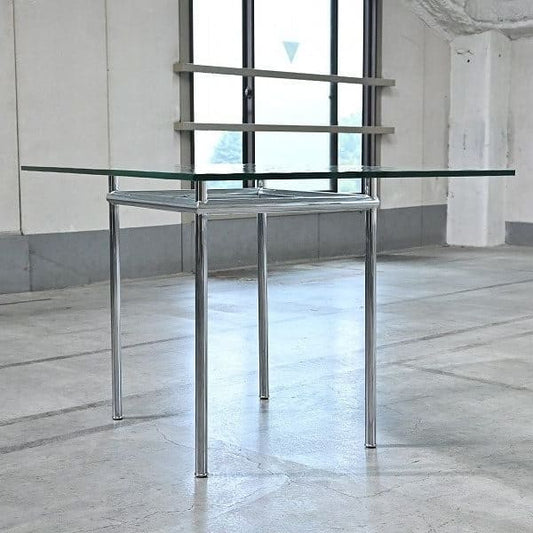 Vintage Esstisch LC12/TABLE LA ROCHE von Le Corbusier und Pierre Jeanneret für Cassina