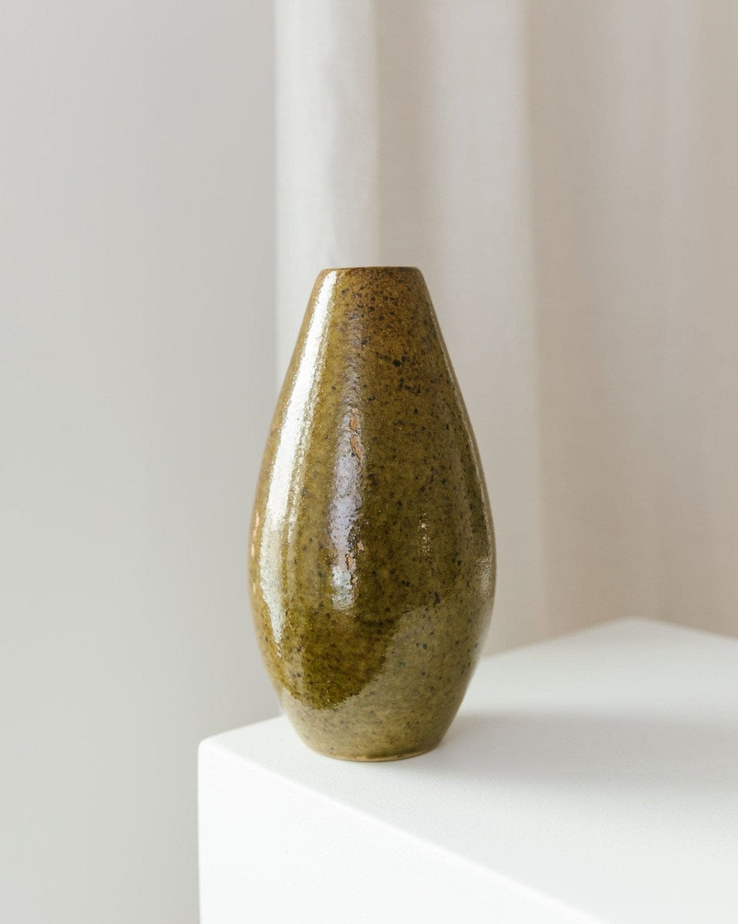 Vintage Vase Coswig VEB Keramik handgefertigt Deutschland