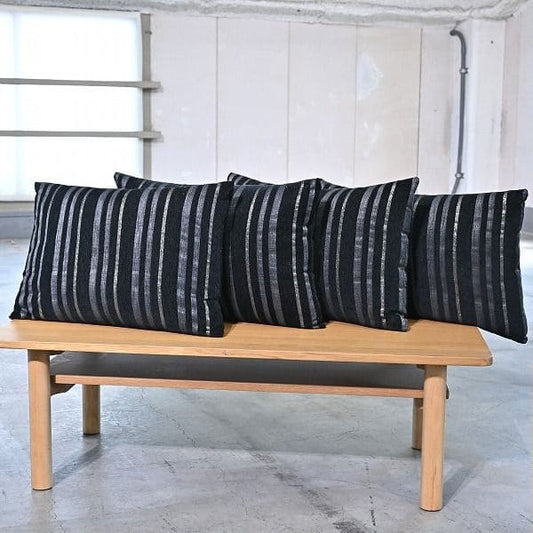 Vintage Kissen Set von 4, gestreift, rechteckig, für Sofa, Bett, Stuhl, gebraucht