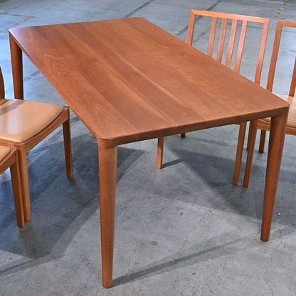 Vintage Esszimmer Set EMINENT STRIPE von KAGURA, Tisch und 4 Stuhl