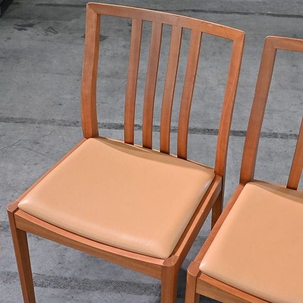 Vintage Esszimmer Set EMINENT STRIPE von KAGURA, Tisch und 4 Stuhl