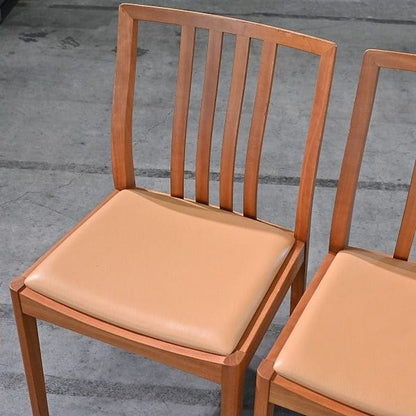 Vintage Esszimmer Set EMINENT STRIPE von KAGURA, Tisch und 4 Stuhl