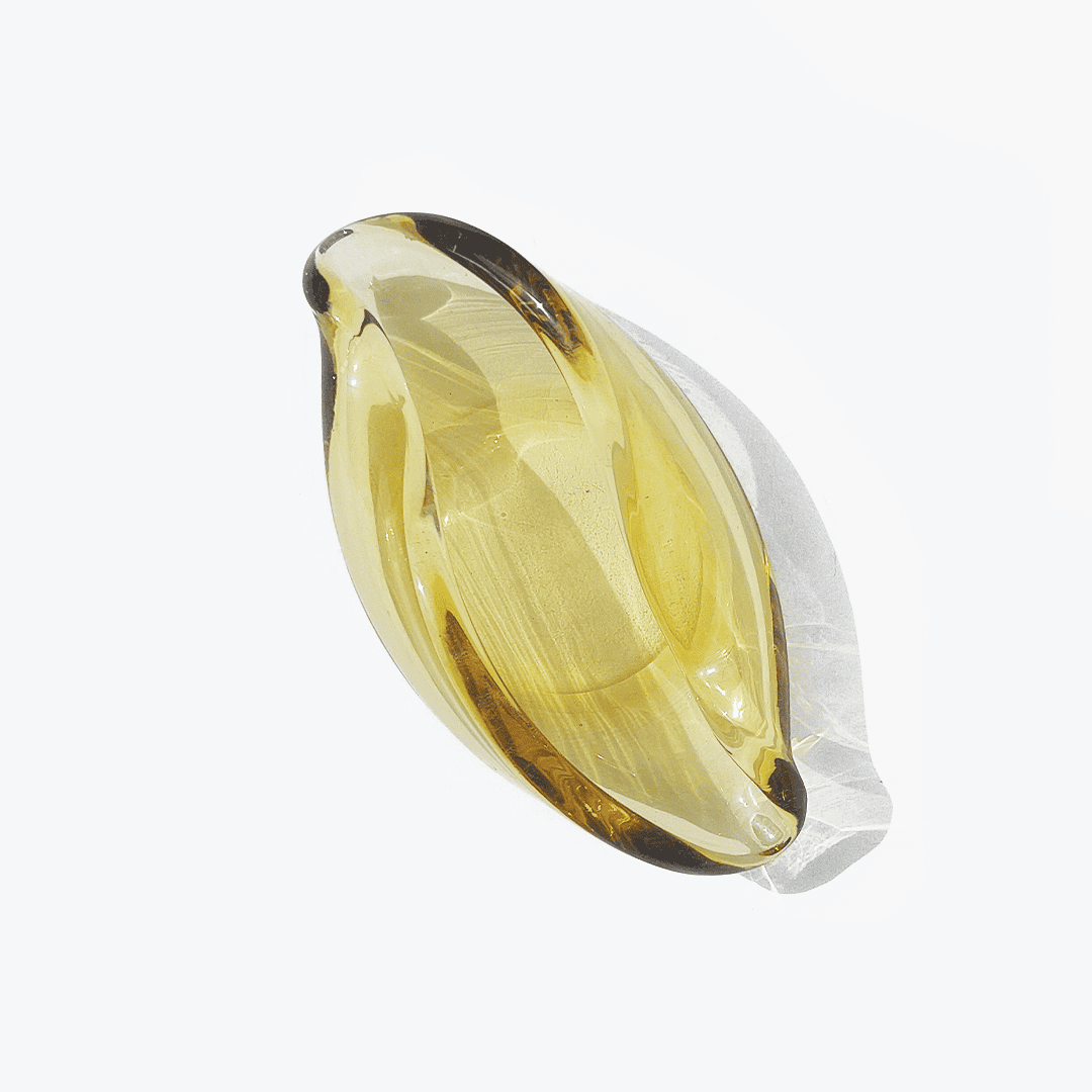 Vintage bowl Coquillage Yellow