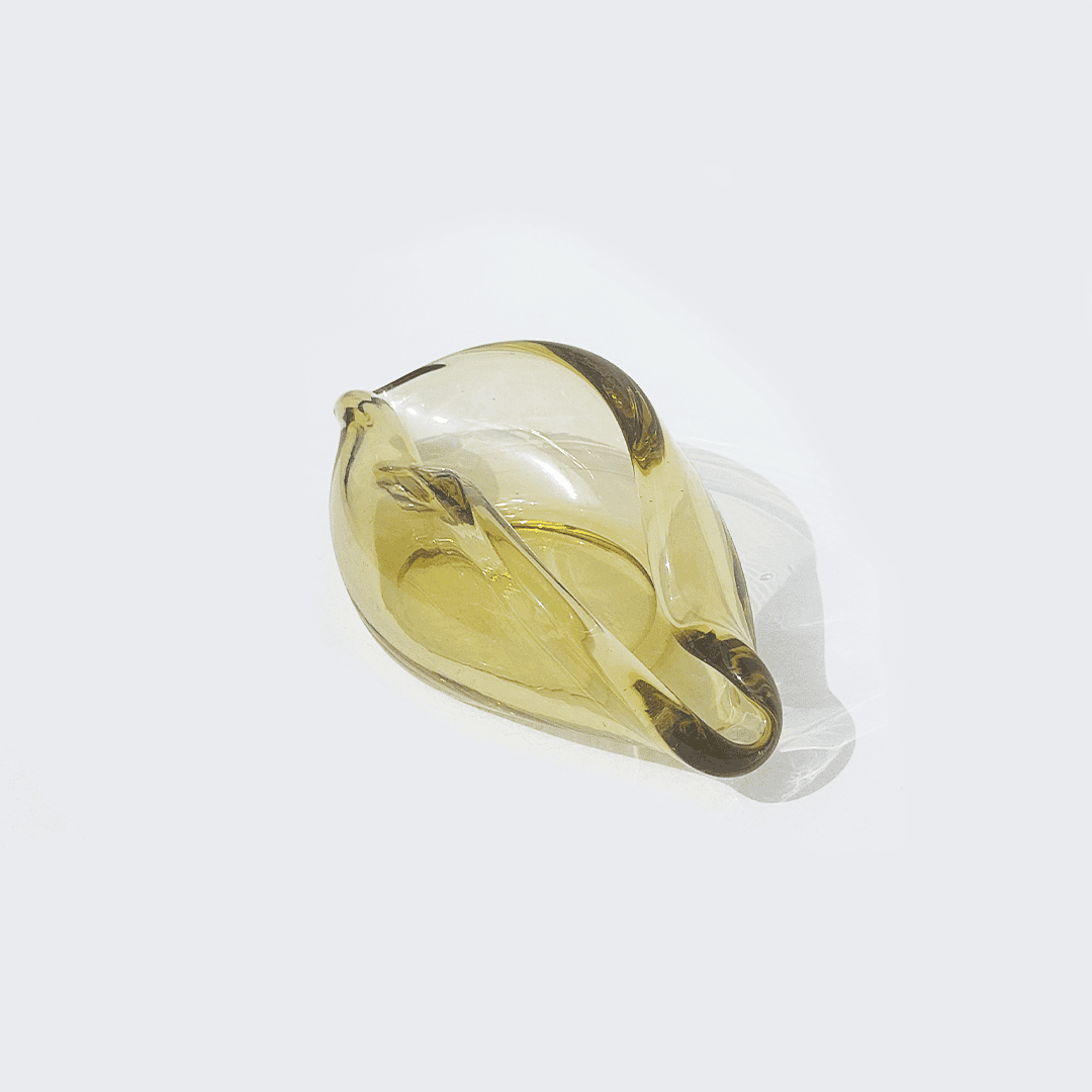 Vintage bowl Coquillage Yellow