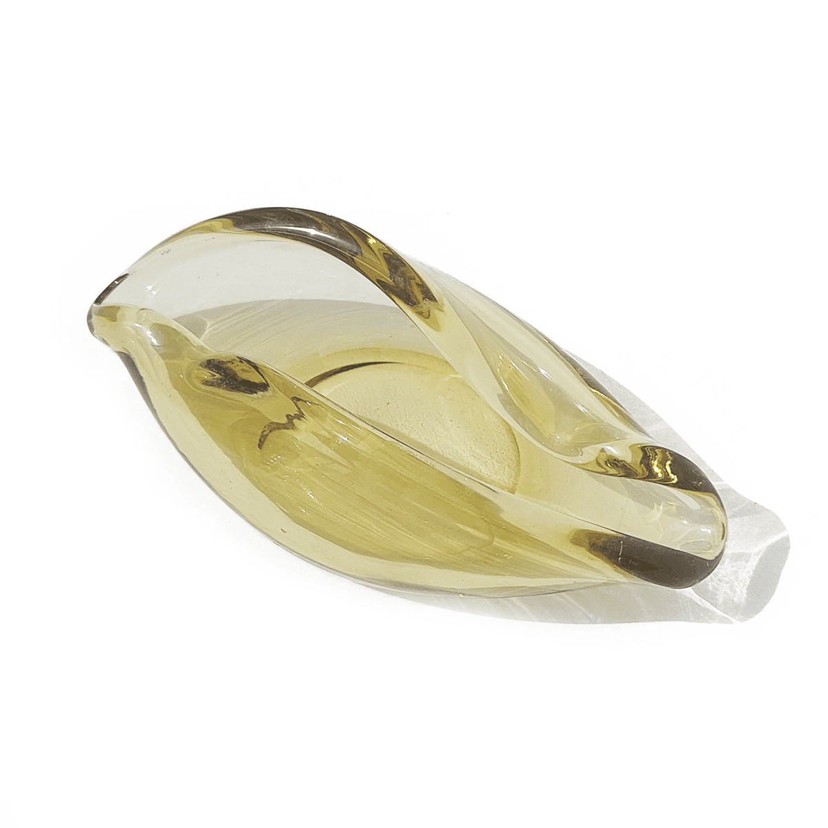 Vintage bowl Coquillage Yellow