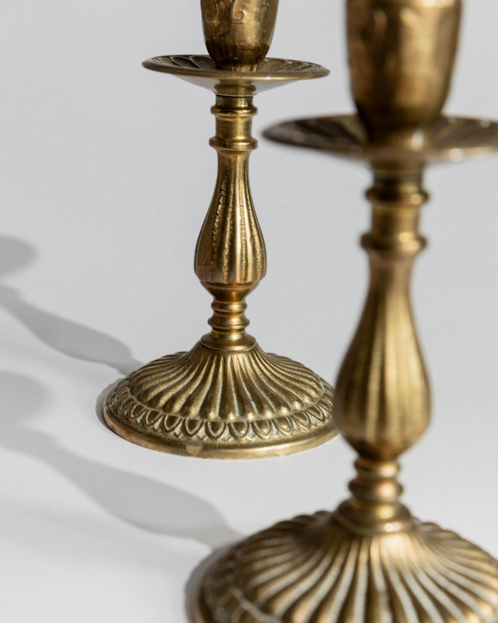 Vintage Kerzenhalter Set von 2 klassisch italienisch elegant