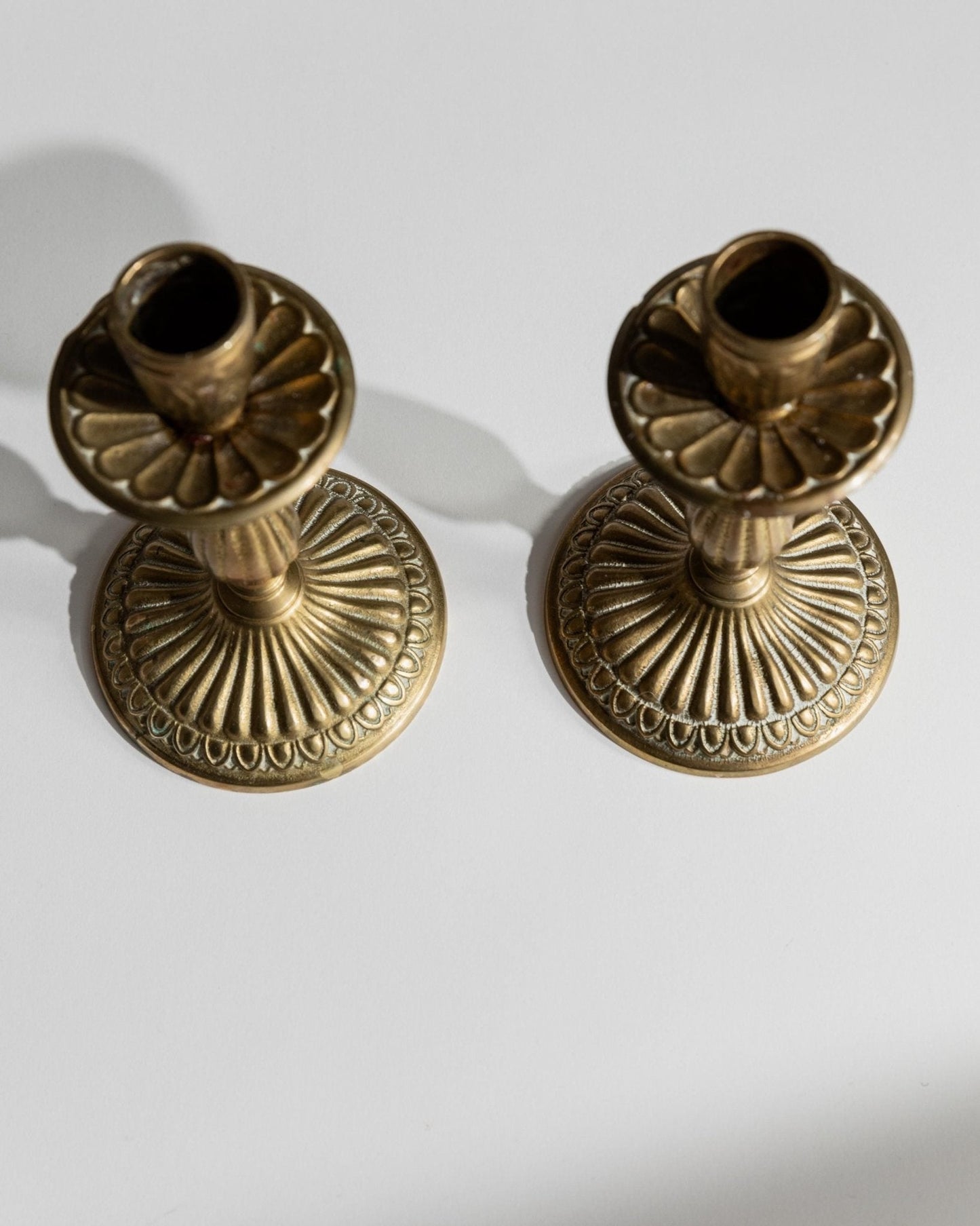 Vintage Kerzenhalter Set von 2 klassisch italienisch elegant