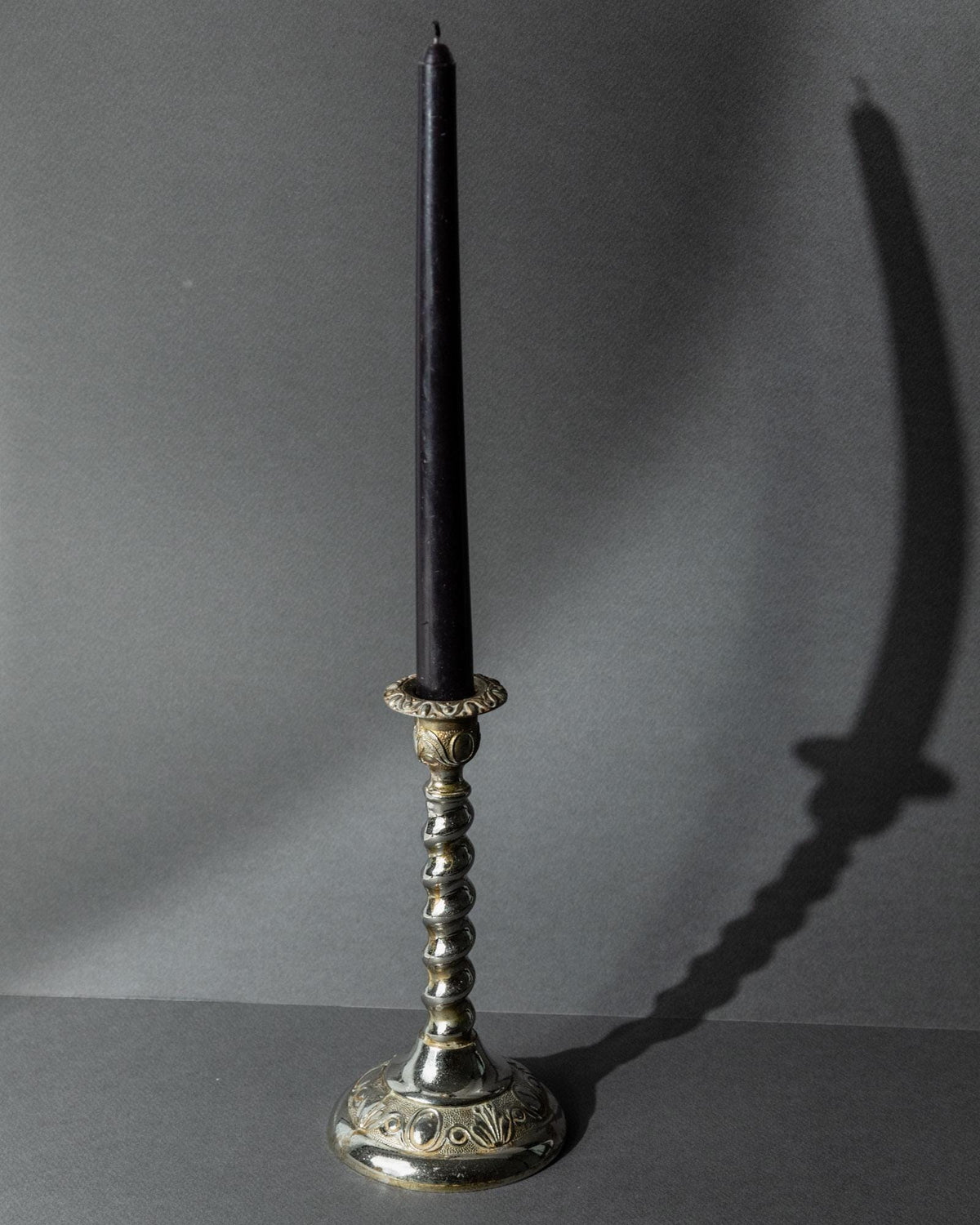 Vintage Kerzenhalter Twisted Victorian Design England zeitlos elegant