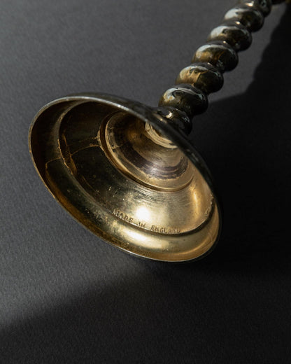 Vintage Kerzenhalter Twisted Victorian Design England zeitlos elegant