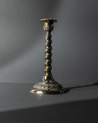 Vintage Kerzenhalter Twisted Victorian Design England zeitlos elegant