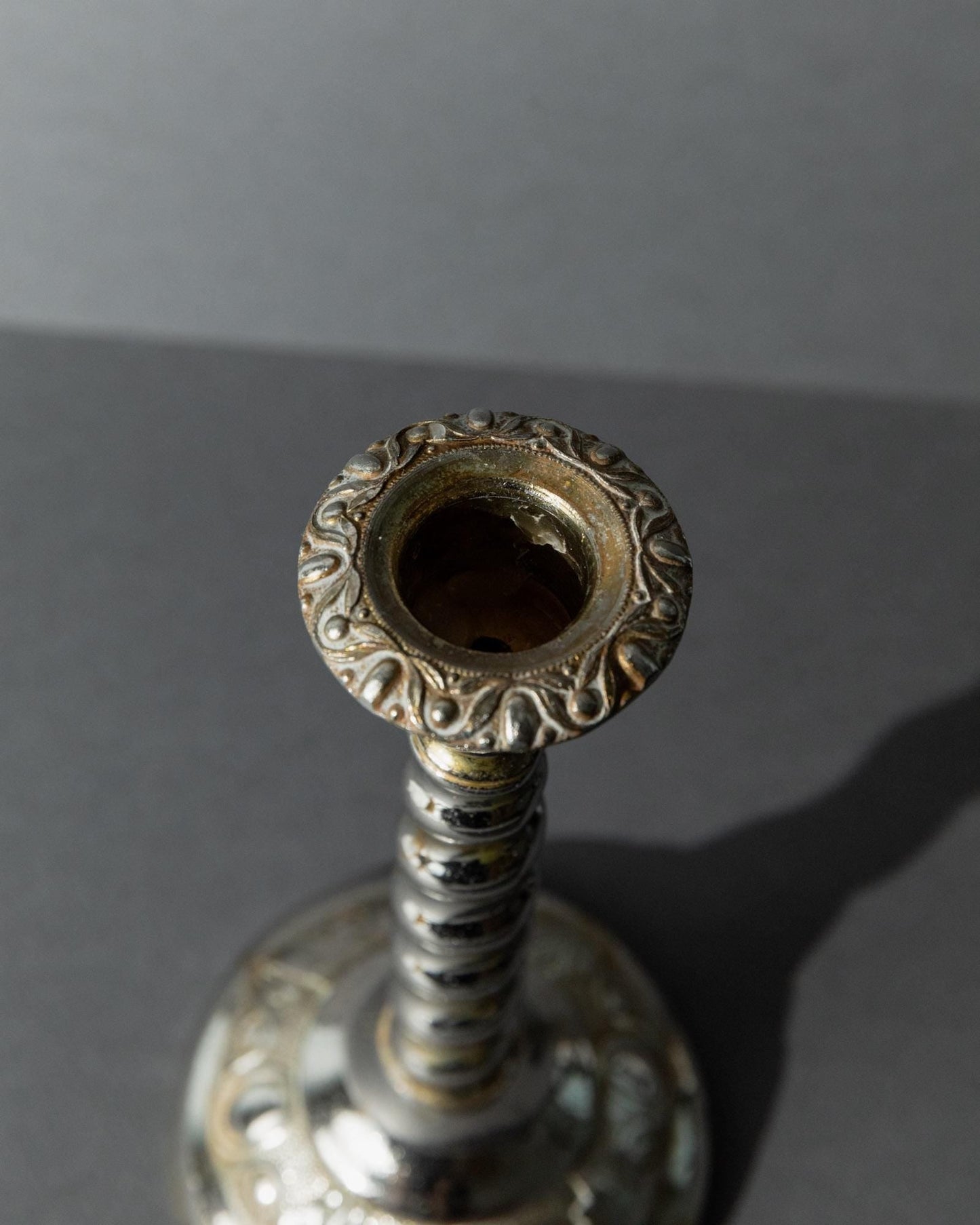 Vintage Kerzenhalter Twisted Victorian Design England zeitlos elegant